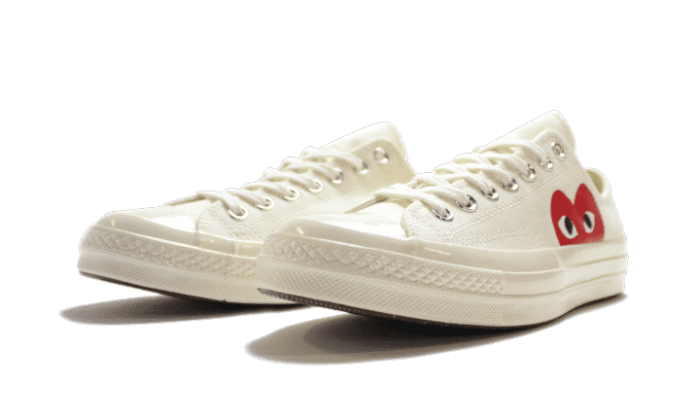 Converse All-Star 70s Low x Comme des Garçons CDG PLAY White