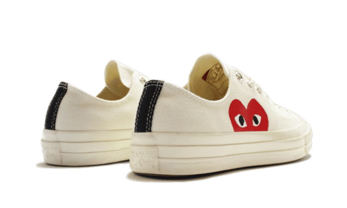 Converse All-Star 70s Low x Comme des Garçons CDG PLAY White
