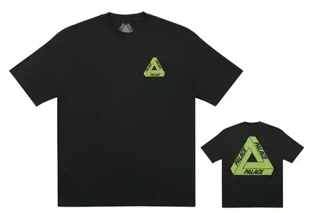 Palace Tri-To-Help T-Shirt Black/Green