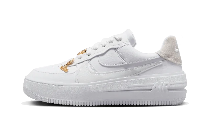 Nike Air Force 1 Low PLT.AF.ORM White Metallic Gold (W)