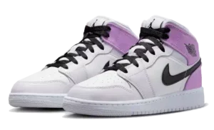 Air Jordan 1 Mid Barely Grape (GS)