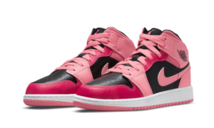 Air Jordan 1 Mid Coral Chalk Pink (GS)
