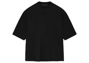 Fear of God Essentials Small Logo Tee Jet Black