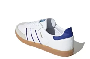 Adidas Samba Cloud White Lucid Blue Leather