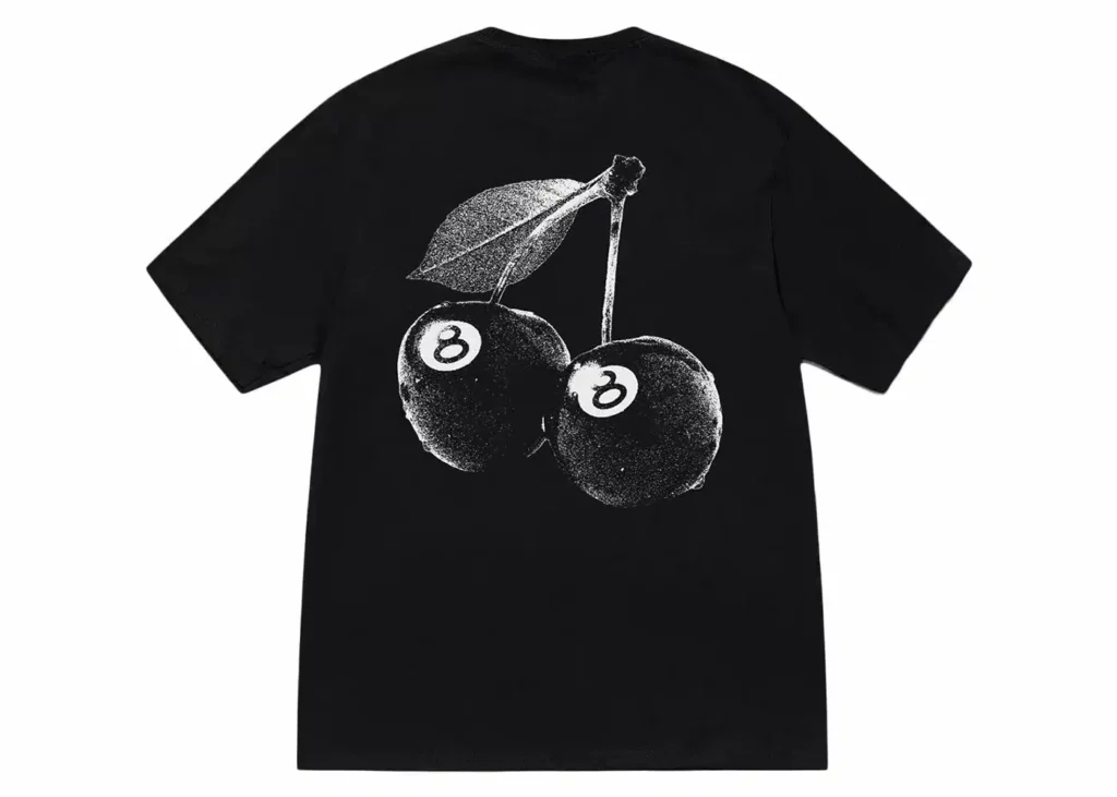 Stussy Cherries Tee Black