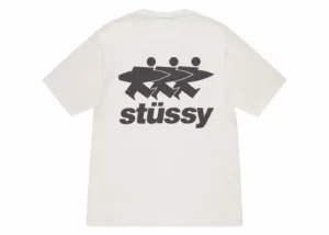 Stussy Surfwalk Pigment Dyed Tee Natural
