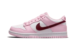Nike Dunk Low Pink Foam Red White
