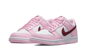 Nike Dunk Low Pink Foam Red White