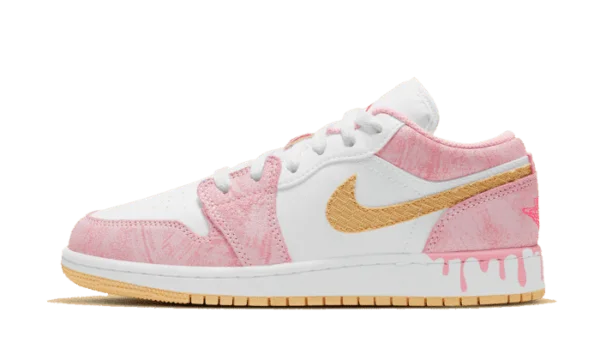 Air Jordan 1 Low SE Paint Drip (GS) - obrazek 2