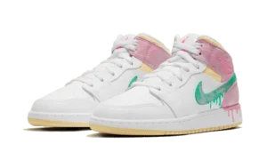 Air Jordan 1 Mid SE Paint Drip (GS)