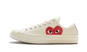 Converse All-Star 70s Low x Comme des Garçons CDG PLAY White