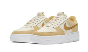 Nike Air Force 1 Low Pixel Coconut Milk Sail Tan (W)