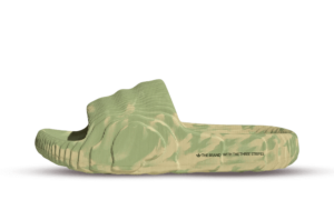 Adidas Adilette Slides Magic Lime Desert Sand