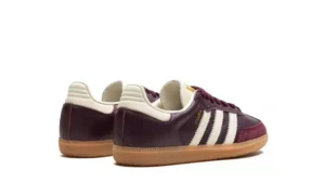 Adidas Samba OG Maroon Gold Metallic (W)