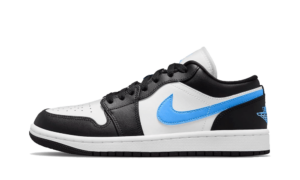 Air Jordan 1 Low Black University Blue White (W)