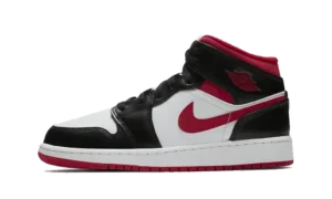 Air Jordan 1 Mid Gym Red Black White (GS)
