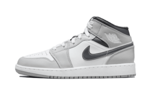 Air Jordan 1 Mid Light Smoke Grey Anthracite (GS)