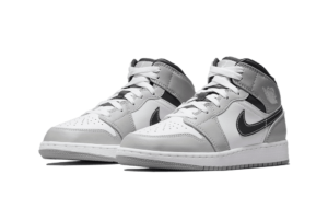 Air Jordan 1 Mid Light Smoke Grey Anthracite (GS)
