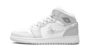 Air Jordan 1 Mid Grey Camo (GS)