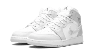 Air Jordan 1 Mid Grey Camo (GS)
