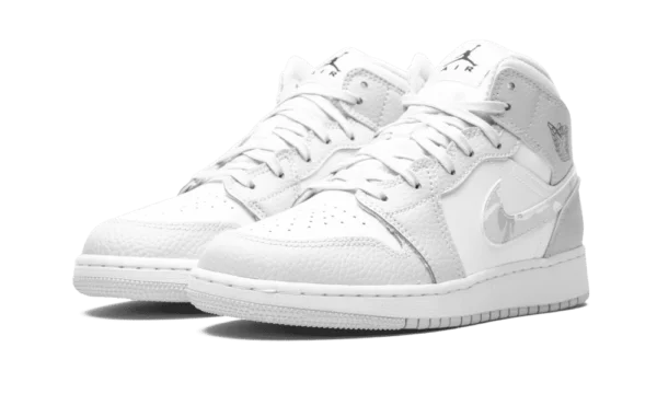 Air Jordan 1 Mid Grey Camo (GS) - obrazek 3