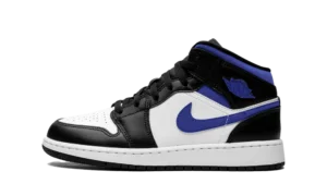 Air Jordan 1 Mid White Racer Blue (GS)