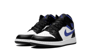 Air Jordan 1 Mid White Racer Blue (GS)