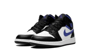 Air Jordan 1 Mid White Racer Blue (GS)