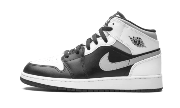 Air Jordan 1 Mid White Shadow (GS)
