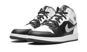 Air Jordan 1 Mid White Shadow (GS)