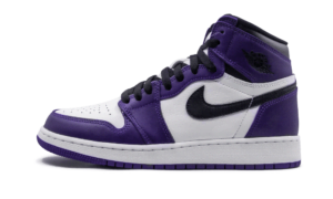 Air Jordan 1 Retro High Court Purple White (GS)