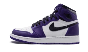 Air Jordan 1 Retro High Court Purple White (GS)