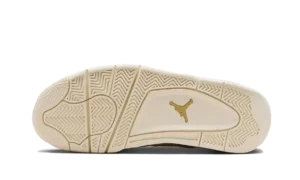 Air Jordan 4 Sail Metallic Gold (W)