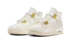 Air Jordan 4 Sail Metallic Gold (W)