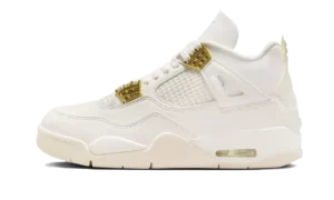 Air Jordan 4 Sail Metallic Gold (W)