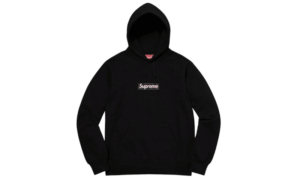Supreme Bandana Box Logo Hooded Sweatshirt Black