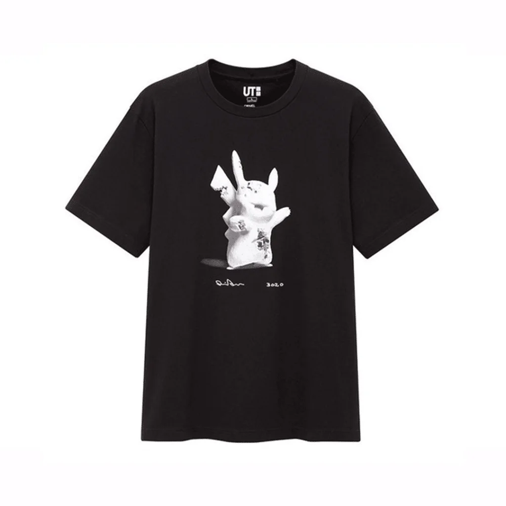 Uniqlo x Daniel Arsham x PIKACHU