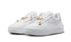 Nike Air Force 1 Low PLT.AF.ORM White Metallic Gold (W)