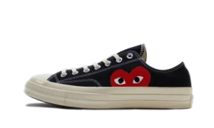 Converse All-Star 70s Low x Comme des Garçons CDG PLAY Black