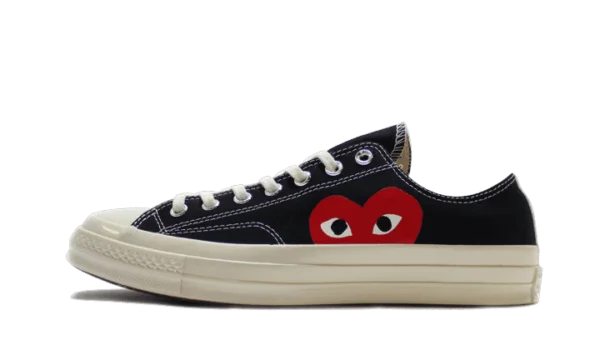 Converse All-Star 70s Low x Comme des Garçons CDG PLAY Black - obrazek 2