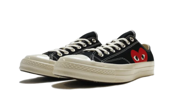 Converse All-Star 70s Low x Comme des Garçons CDG PLAY Black - obrazek 3
