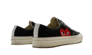 Converse All-Star 70s Low x Comme des Garçons CDG PLAY Black
