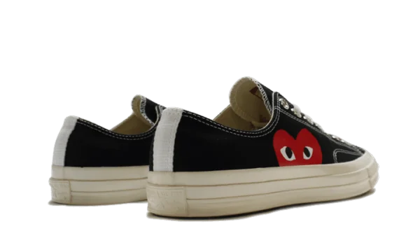 Converse All-Star 70s Low x Comme des Garçons CDG PLAY Black - obrazek 4