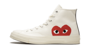 Converse All-Star 70s High x Comme des Garçons CDG PLAY White