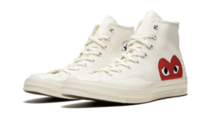 Converse All-Star 70s High x Comme des Garçons CDG PLAY White