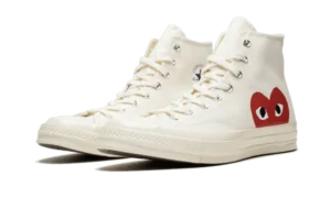 Converse All-Star 70s High x Comme des Garçons CDG PLAY White