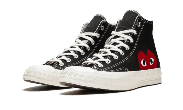 Converse All-Star 70s High x Comme des Garçons CDG PLAY Black