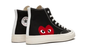 Converse All-Star 70s High x Comme des Garçons CDG PLAY Black