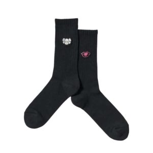 Kaws Uniqlo X Andy Warhol Socks Black