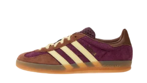 Adidas Gazelle Indoor Maroon Almost Yellow